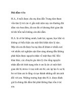 Đái dầm vì lo H.A., 8 tuổi được cha mẹ đưa đến pot