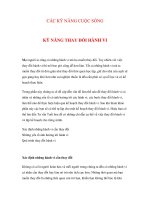 CÁC KỸ NĂNG CUỘC SỐNG - KỸ NĂNG THAY ĐỔI HÀNH VI pot