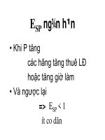 quá trình hình thành quy trình một số lý thuyết về cung cầu p10 ppt
