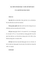 ĐẶC ĐIỂM MÔ BỆNH HỌC VÀ HÓA MÔ MIỄN DỊCH CỦA SARCÔM BAO HOẠT DỊCH TÓM pdf