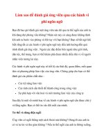Làm sao để đánh giá ứng viên qua các hành vi phi ngôn ngữ ppt