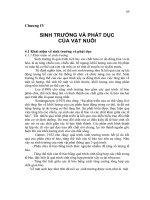 Giáo trình chọn giống và nhân giống - chương 4 pps