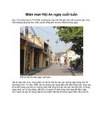 Miên man Hội An ngày cuối tuần pps