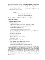 công ty cổ phần vicem thương mại xi măng báo cáo thường niên năm 2013