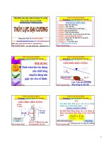 Chương 7: Lực tác dụng lên vật cản ppt