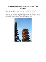 Sững sờ trước ngôi chùa đẹp nhất xứ cao nguyên pptx