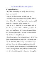 Các đề tài trò chơi cát và nước ( phần 2) potx