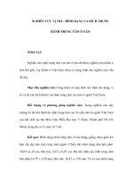 NGHIÊN CỨU VỊ TRÍ – HÌNH DẠNG VÀ KÍCH THƯỚC RÃNH TRUNG TÂM Ở NÃO ppt