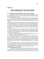 Giáo trình chọn giống và nhân giống - chương 5 potx