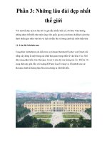 Phần 3: Những lâu đài đẹp nhất thế giới pptx