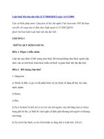 Luật thuế tiêu thụ đặc biệt số 27/2008/QH12 ngày 14/11/2008 pot