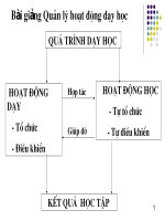 Bai giang QLHDDH pps