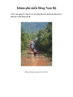 Khám phá miền Đông Nam Bộ pptx