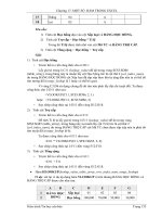 GIÁO TRÌNH TIN HỌC CĂN BẢN - ĐẠI HỌC CẦN THƠ 4 docx