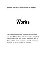 Hướng dẫn mở và chuyển đổi định dạng file Microsoft Works pps