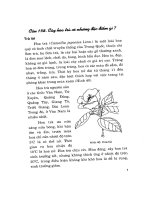 Hỏi đáp kỹ thuật nuôi trồng hoa và cây cảnh tập 3 part 2 docx