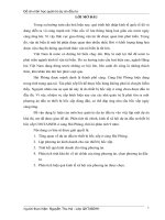 phân tích tài chính, kinh tế xã hội dự án đầu tư thiết bị bốc xếp container ở cảng hải phòng, thời kì phân tích 9 năm