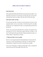 CHIẾN LƯỢC SẢN PHẨM VÀ DỊCH VỤ 2 pdf