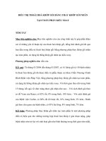 ĐIỀU TRỊ THOÁI HOÁ KHỚP GỐI BẰNG THAY KHỚP GỐI NHÂN TẠO TOÀN PHẦN KIỂU XOAY pps