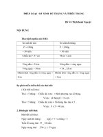 Quá trình hình thành sơ sinh đủ tháng và thiếu tháng part1 pot