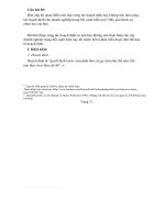 bạn ủng hộ quan điểm nên làm công tác hoạch định hay không nên làm công tác hoạch định cho doanh nghiệp trong bối cảnh hiện nay hãy giải thích sự chọn lựa của bạn