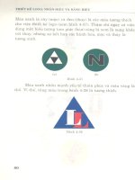 Thiết kế logo - nhãn hiệu - bảng hiệu theo thuật phong thủy part 8 doc