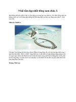 9 bãi tắm đẹp nhất đông nam châu Á ppt