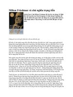 Milton Friedman và chu nghia trong tien pps