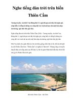 Nghe tiếng đàn trời trên biển Thiên Cầm ppsx