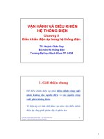 Điều khiển điện áp trong hệ thống điện pps