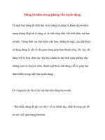 Dùng từ khóa trong phỏng vấn tuyển dụng pdf