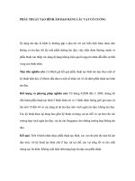 PHẪU THUẬT TẠO HÌNH ÂM ĐẠO BẰNG CÁC VẠT CÓ CUỐNG pot