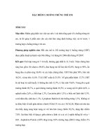 ĐẶC ĐIỂM U BUỒNG TRỨNG TRẺ EM doc