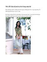 Mix đồ Giản dị mà tự tin trong mùa hè ppsx