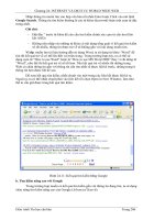 GIÁO TRÌNH TIN HỌC CĂN BẢN - ĐẠI HỌC CẦN THƠ 6 pptx