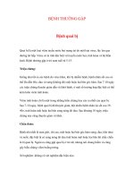 BỆNH THƯỜNG GẶP - Bệnh quai bị pot