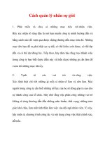 Cách quản lý nhân sự giỏi pdf