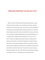 Không gian nghệ thuật trong một áng ca dao ppsx