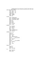 BÀI TẬP KỸ THUẬT LẬP TRÌNH docx