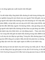 công nghệ sản xuất insulin trên thế giới pptx