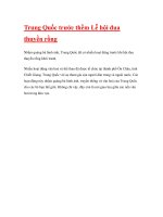 Trung Quốc trước thềm Lễ hội đua thuyền rồng docx