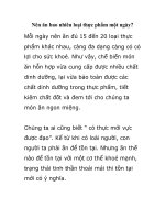 Nên ăn bao nhiêu loại thực phẩm một ngày? ppt