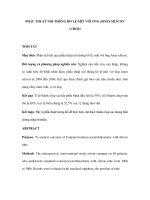 PHẪU THUẬT NỐI THÔNG HỒ LỆ-MŨI VỚI ỐNG JONES SILICON (CDCR) ppsx