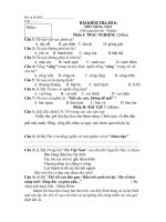 BÀI KIỂM TRA NGỮ VĂN SỐ 6 pot