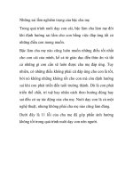 Những sai lầm nghiêm trọng của bậc cha mẹ docx