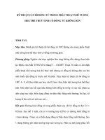 KỸ THUẬT CẮT BỜ ĐỒNG TỬ TRONG PHẪU THUẬT NHŨ TƯƠNG HOÁ THỂ THUỶ TINH CÓ ĐỒNG TỬ KHÔNG DÃN pdf