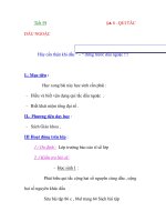 Giáo Án Toán Học :đại số 6 Tiết 59+60 docx