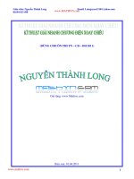 Giải nhanh toán điện xoay chiều docx