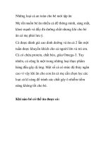 Những loại cá an toàn cho bé mới tập ăn pdf
