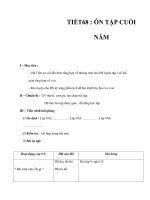 giáo án toán học: hình học 9 tiết 68+69+70 pot